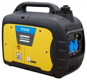 salkkumallinen atlas copco p2500i aggregaatti